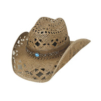 Bullhide BEAN ME UP Toyo Straw Cowboy Hat - Brown - OriginalWestern.com