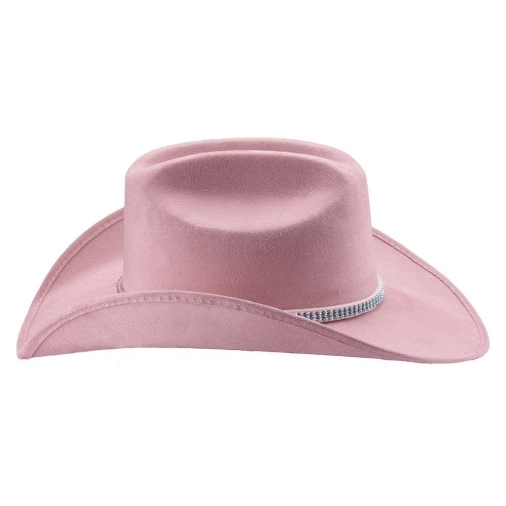 Bullhide BELONG TOGETHER Premium Faux Felt Cowboy Hat - Pink - OriginalWestern.com