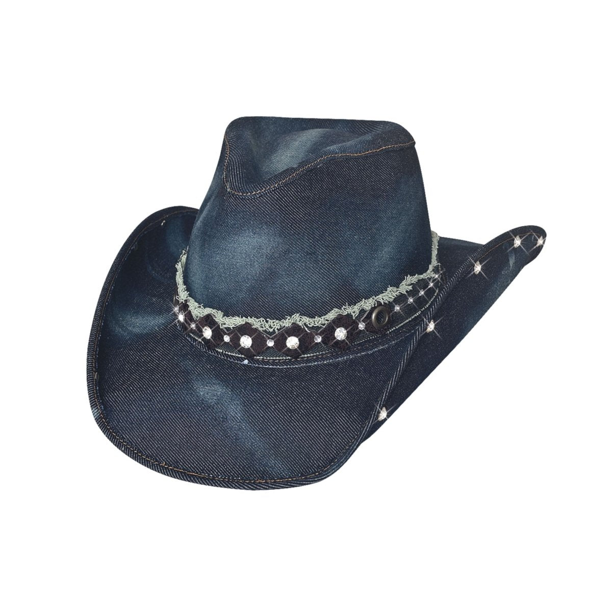 Bullhide BETTER THAN YESTERDAY Denim Cowboy Hat - Blue - OriginalWestern.com