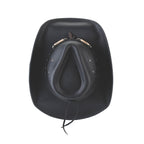 Bullhide BRISCOE Top Grain Leather Cowboy Hat - Black - OriginalWestern.com