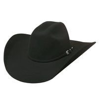 Bullhide BROKEN HORN 4X Premium Wool Felt Cowboy Hat - Black - OriginalWestern.com