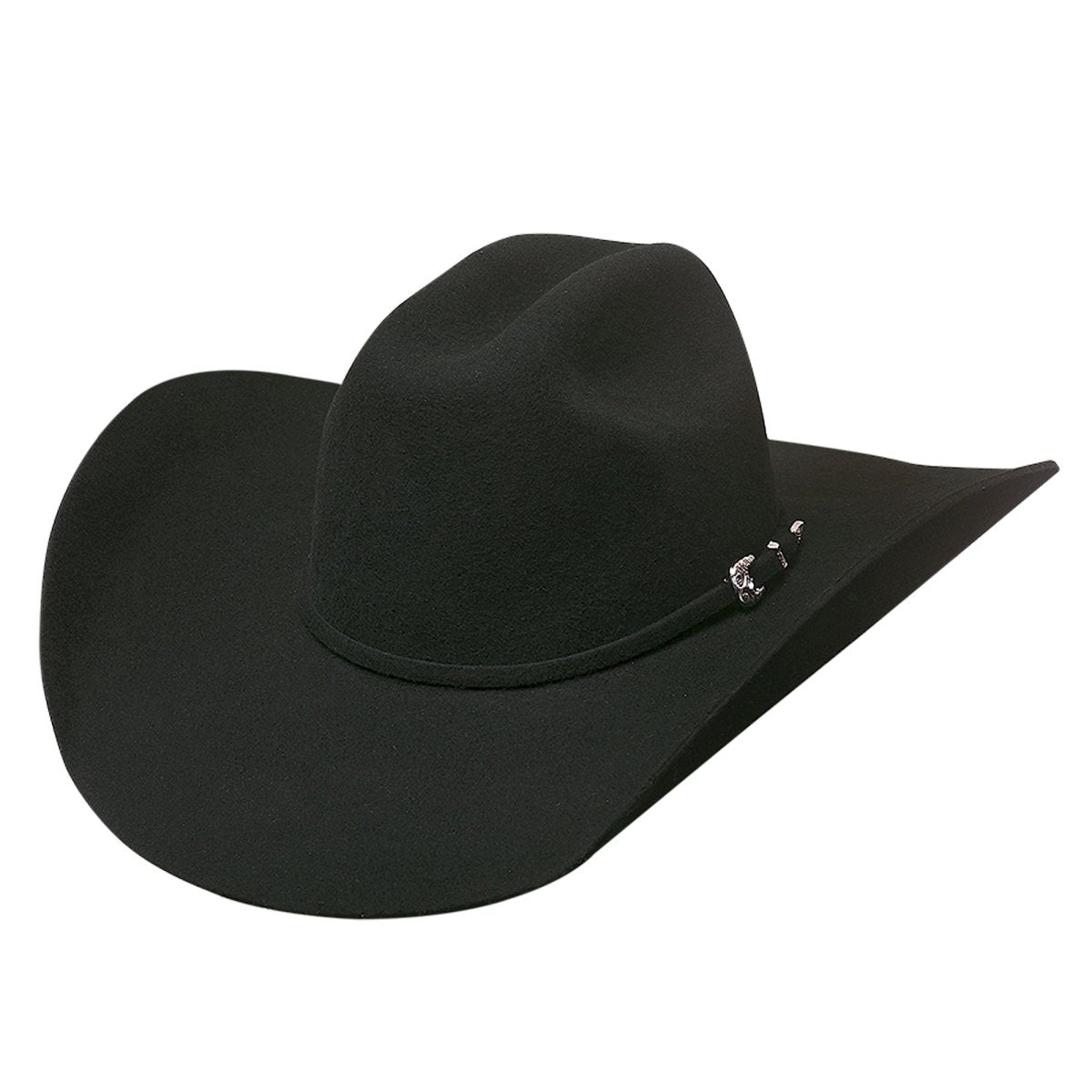 Bullhide BROKEN HORN 4X Premium Wool Felt Cowboy Hat - Black - OriginalWestern.com