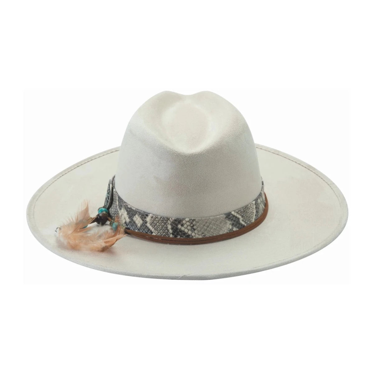 Bullhide CHOICES Buckskin Faux Felt Cowboy Hat 3 1/2" Brim Men’s Western - OriginalWestern.com