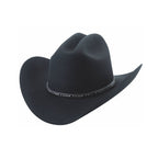Bullhide DEL NORTE 8X Fur Blend Felt Cowboy Hat - Black - OriginalWestern.com