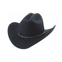 Bullhide DEL NORTE 8X Fur Blend Felt Cowboy Hat - Black - OriginalWestern.com