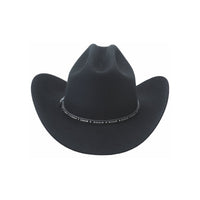 Bullhide DEL NORTE 8X Fur Blend Felt Cowboy Hat - Black - OriginalWestern.com