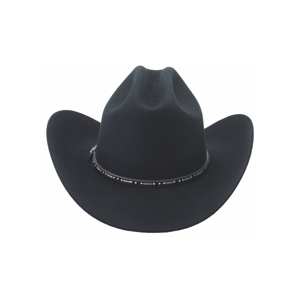 Bullhide DEL NORTE 8X Fur Blend Felt Cowboy Hat - Black - OriginalWestern.com