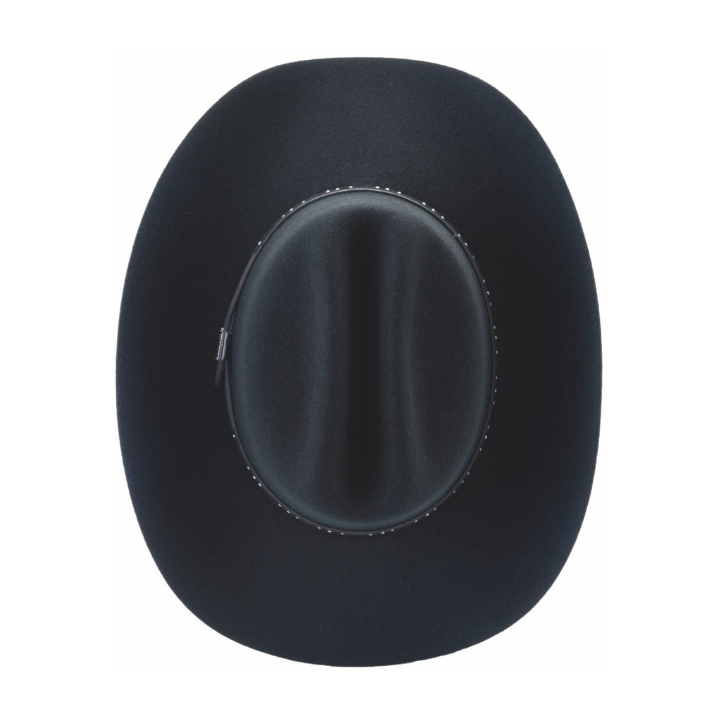 Bullhide DEL NORTE 8X Fur Blend Felt Cowboy Hat - Black - OriginalWestern.com