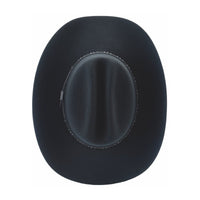 Bullhide DEL NORTE 8X Fur Blend Felt Cowboy Hat - Black - OriginalWestern.com