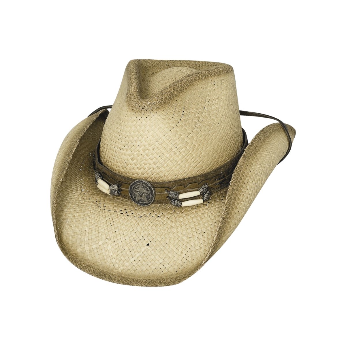 Bullhide DUNDEE Genuine Panama Cowboy Straw Hat - OriginalWestern.com