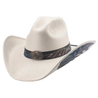 Bullhide EAGLE POINT 0878 Buckskin Faux Felt Cowboy Hat 4" Brim Unisex - OriginalWestern.com