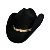 Bullhide EL CABULERO 8X Fur Blend Felt Cowboy Hat - Black - OriginalWestern.com