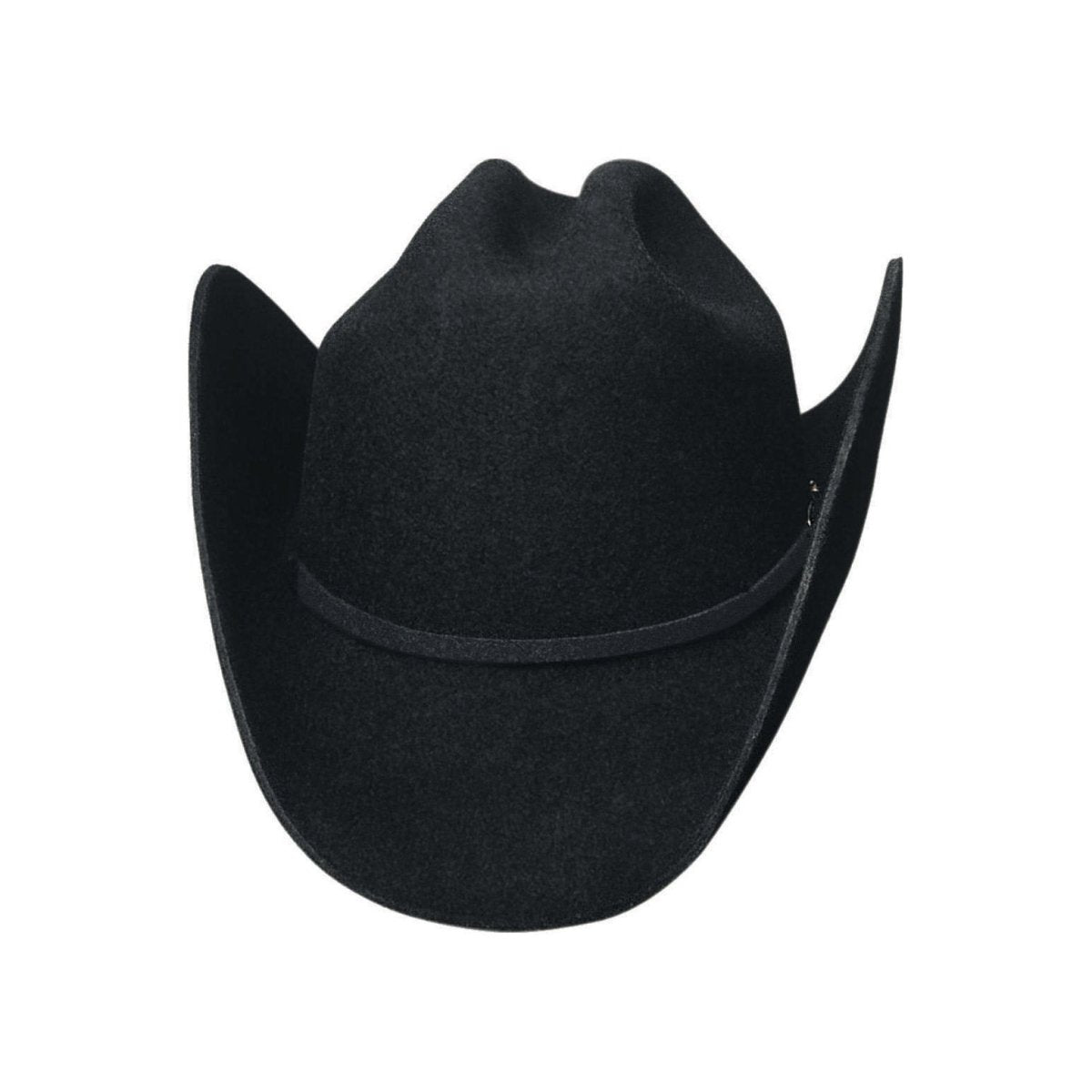 Bullhide EL CANIJO 6X Premium Wool Felt Cowboy Hat - Black - OriginalWestern.com