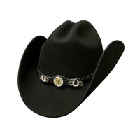 Bullhide EL DESPREVENIDO 6X Premium Wool Felt Cowboy Hat - Black - OriginalWestern.com