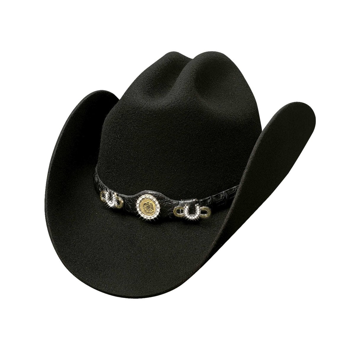 Bullhide EL DESPREVENIDO 6X Premium Wool Felt Cowboy Hat - Black - OriginalWestern.com