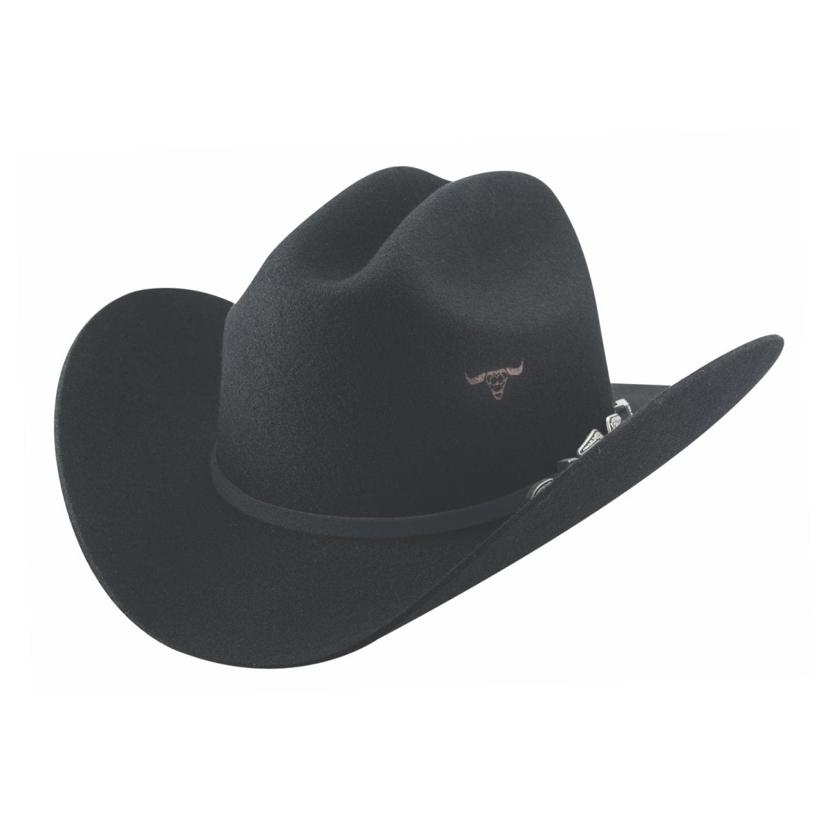 Bullhide EL EXTRANJERO 6X Premium Wool Felt Cowboy Hat - Black - OriginalWestern.com