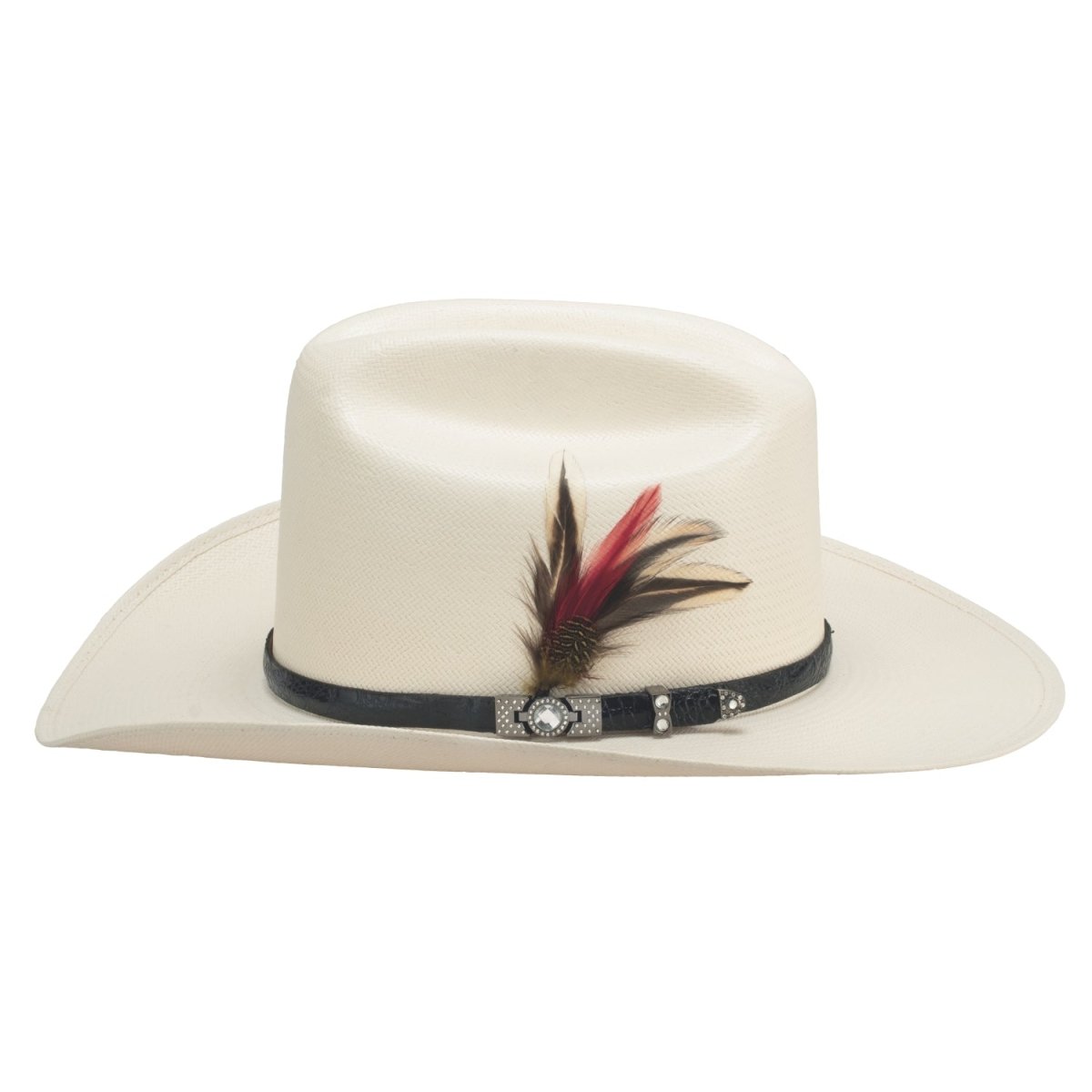 Bullhide EL FANTASMA 100X Genuine Shantung Panama Cowboy Straw Hat - Natural - OriginalWestern.com