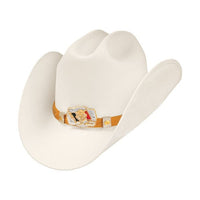 Bullhide EL HEROE 10X Linen Cowboy Hat - Off White - OriginalWestern.com