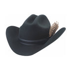 Bullhide EL MODERNO 8X Fur Blend Felt Cowboy Hat - Black - OriginalWestern.com