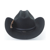 Bullhide EL MODERNO 8X Fur Blend Felt Cowboy Hat - Black - OriginalWestern.com