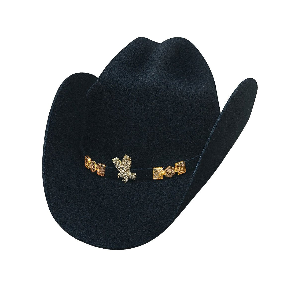 Bullhide EL PRACTICO 6X Premium Wool Felt Cowboy Hat - Black - OriginalWestern.com
