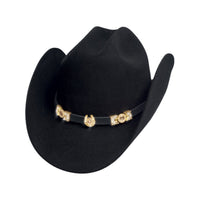 Bullhide EL PRINCIPAL 10X Rabbit Fur Felt Cowboy Hat - Black - OriginalWestern.com