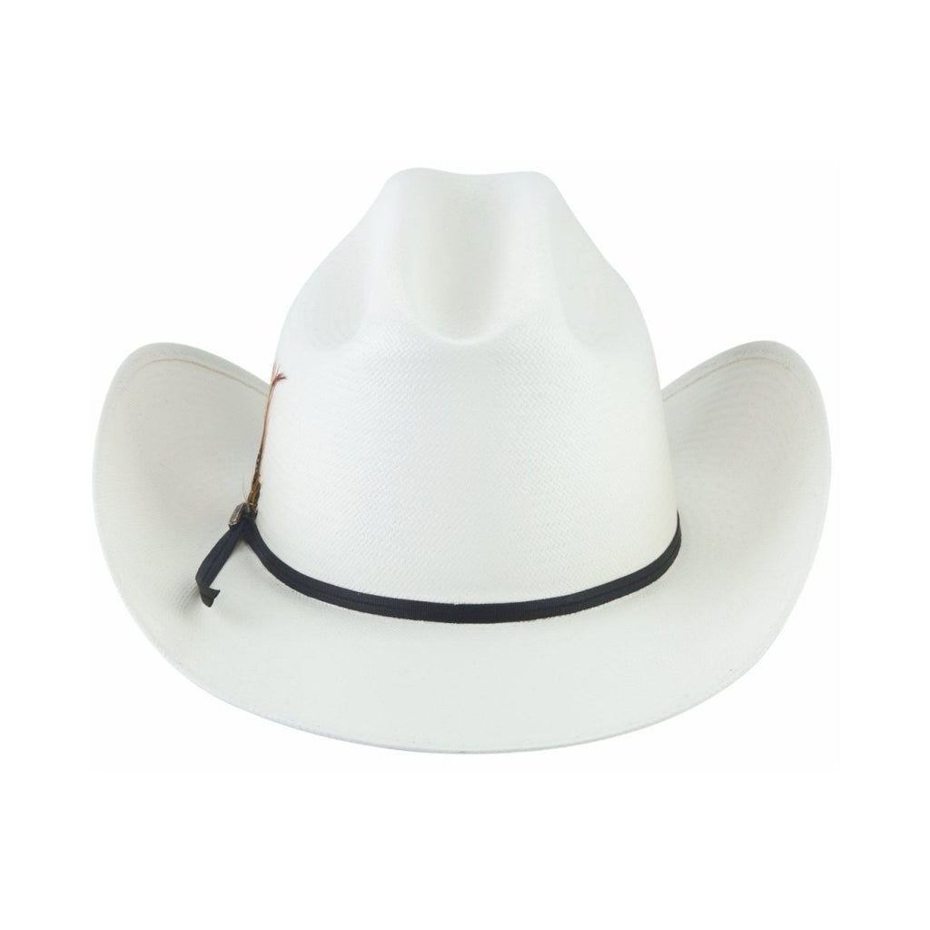 Bullhide EL RANCHERON 100X Genuine Shantung Panama Cowboy Straw Hat - Natural - OriginalWestern.com