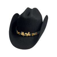 Bullhide EL RESBALON 6X Premium Wool Felt Cowboy Hat - Black - OriginalWestern.com