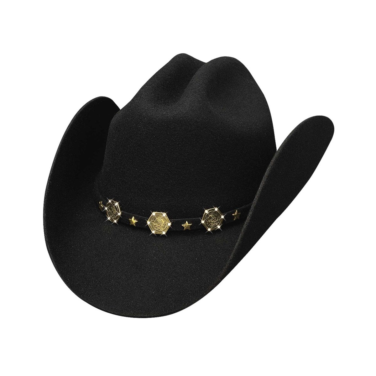 Bullhide EL SERIO 6X Premium Wool Felt Cowboy Hat - Black - OriginalWestern.com