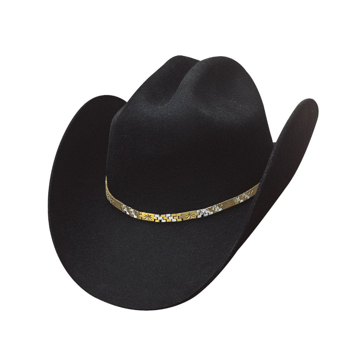 Bullhide EL TAHUR 8X Fur Blend Felt Cowboy Hat - Black - OriginalWestern.com