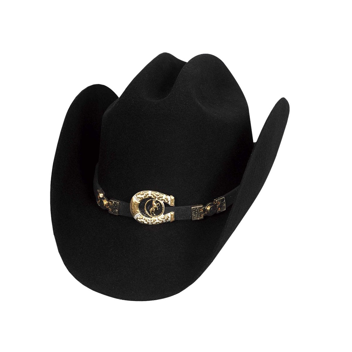 Bullhide EL VALEDOR 6X Premium Wool Felt Cowboy Hat - Black - OriginalWestern.com