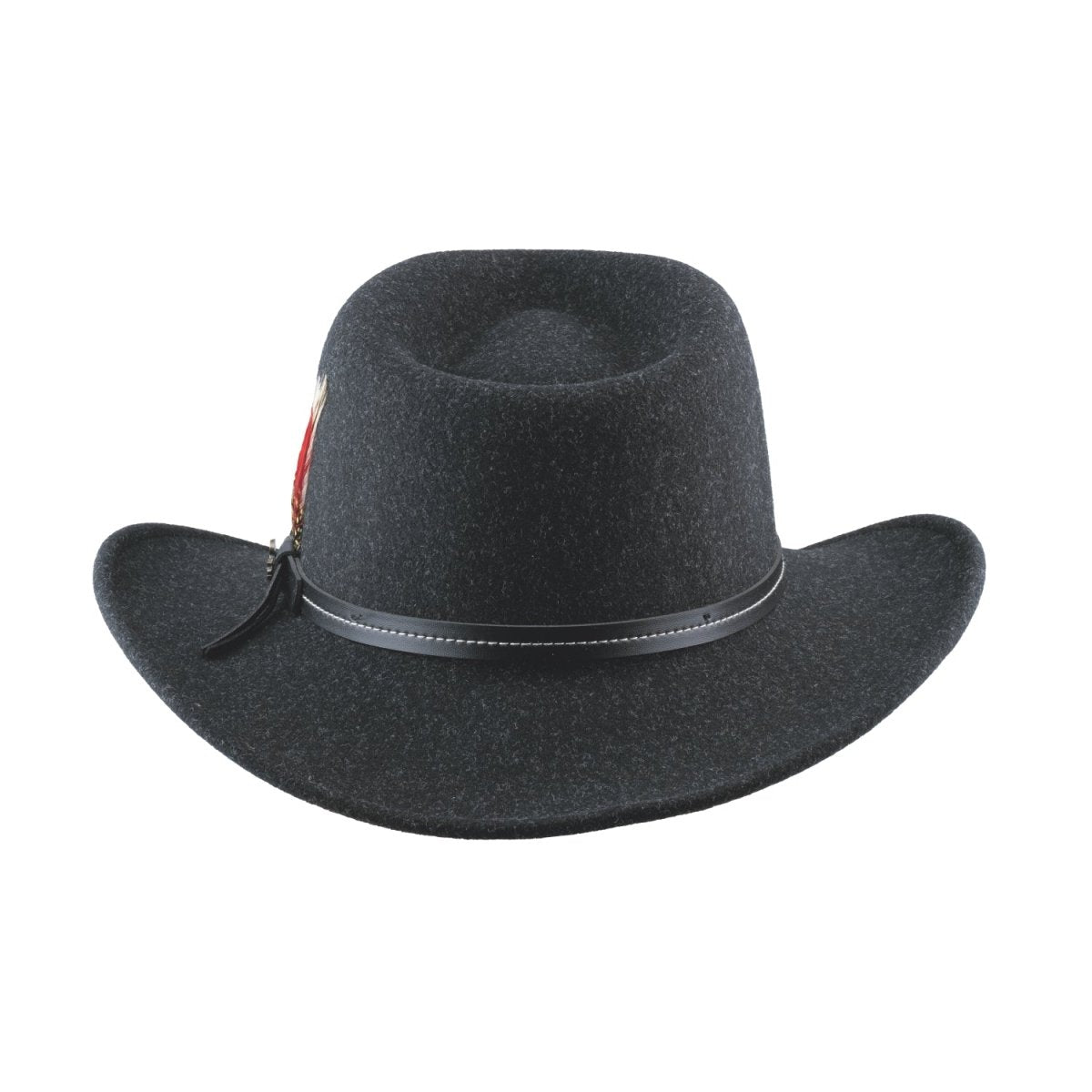 Bullhide EVANSTON Faux Felt Cowboy Hat - Black Mist - OriginalWestern.com