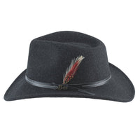 Bullhide EVANSTON Faux Felt Cowboy Hat - Black Mist - OriginalWestern.com
