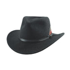 Bullhide EVANSTON Faux Felt Cowboy Hat - Black Mist - OriginalWestern.com