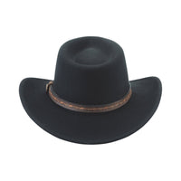 Bullhide EXPEDITION Premium Wool Felt Cowboy Hat - Black - OriginalWestern.com