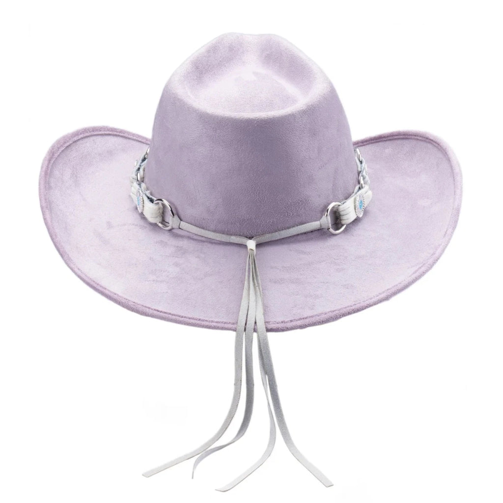 Bullhide FORTNIGHT 0875LI Lilac Faux Felt Cowboy Hat 3 1/2" Brim Fashion Western - OriginalWestern.com