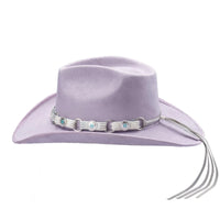 Bullhide FORTNIGHT 0875LI Lilac Faux Felt Cowboy Hat 3 1/2" Brim Fashion Western - OriginalWestern.com