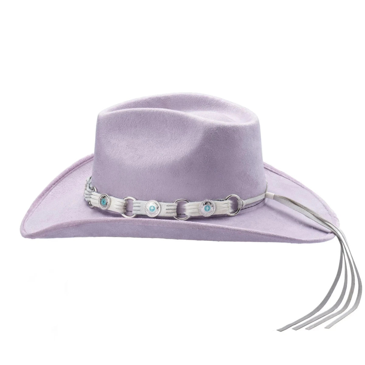 Bullhide FORTNIGHT 0875LI Lilac Faux Felt Cowboy Hat 3 1/2" Brim Fashion Western - OriginalWestern.com