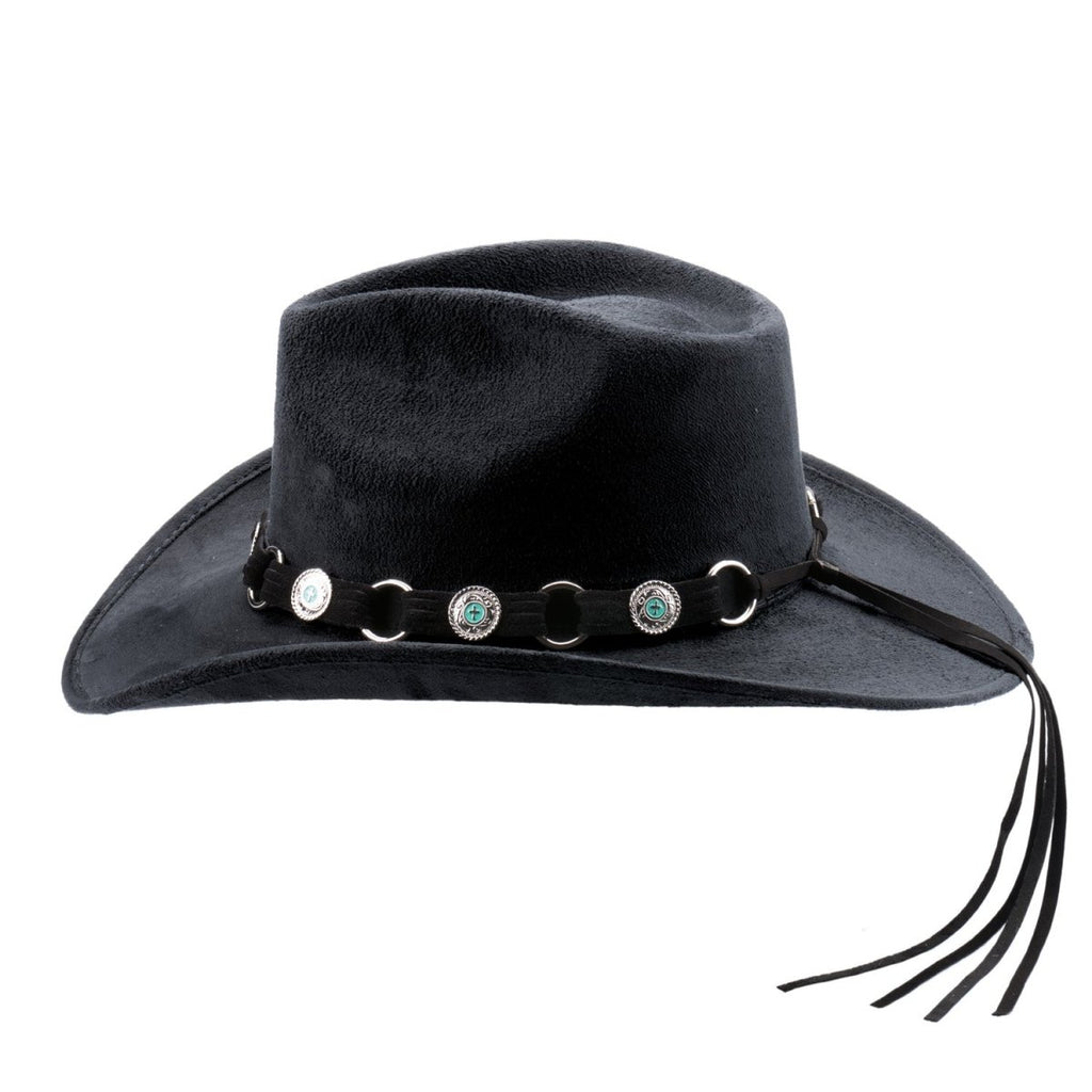 Bullhide FORTNIGHT Faux Felt Cowboy Hat - Black - OriginalWestern.com