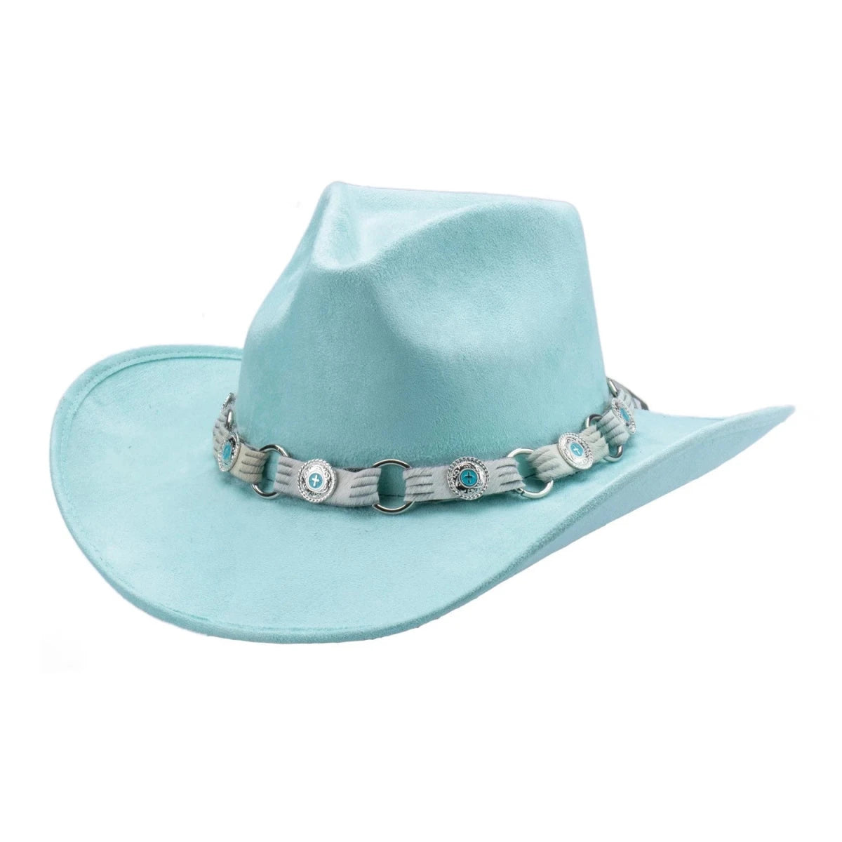 Bullhide FORTNIGHT Mint Green Faux Felt Cowboy Hat 3 1/2" Brim Fashion Western - OriginalWestern.com
