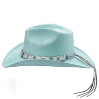 Bullhide FORTNIGHT Mint Green Faux Felt Cowboy Hat 3 1/2" Brim Fashion Western - OriginalWestern.com