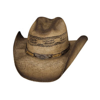 Bullhide FULL SPEED Bangora Cowboy Straw Hat - Denim - OriginalWestern.com