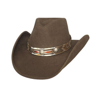 Bullhide GET ALONG Premium Wool Felt Cowboy Hat - Chocolate - OriginalWestern.com
