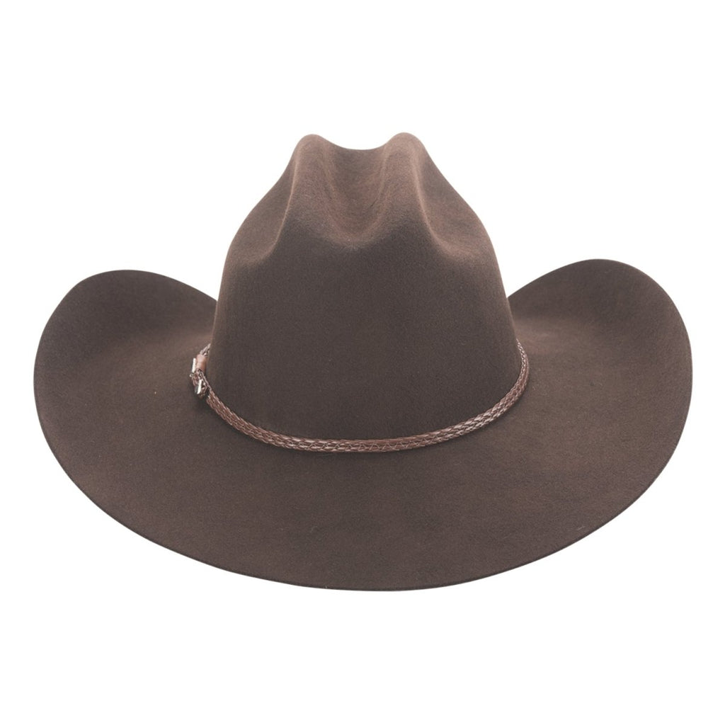 Bullhide GHOLSON 4X Premium Wool Felt Cowboy Hat - Dark Brown - OriginalWestern.com