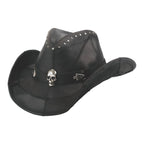 Bullhide HARDTAIL Leather Cowboy Hat - Black - OriginalWestern.com