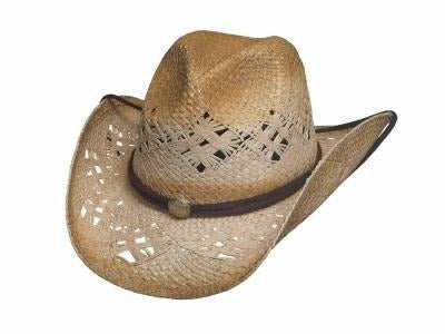 Bullhide Hat Longmire Straw Western Cowboy Hat - OriginalWestern.com