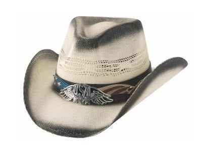 Bullhide Hat Team Usa Straw Western Cowboy Hat - OriginalWestern.com