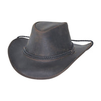 Bullhide HILLTOP Leather Cowboy Hat - Chocolate - OriginalWestern.com
