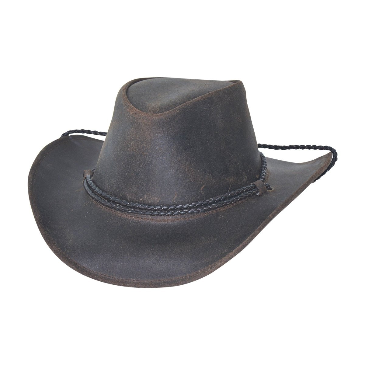 Bullhide HILLTOP Leather Cowboy Hat - Chocolate - OriginalWestern.com