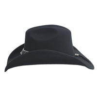 Bullhide JOLENE Premium Wool Felt Cowboy Hat - Black - OriginalWestern.com